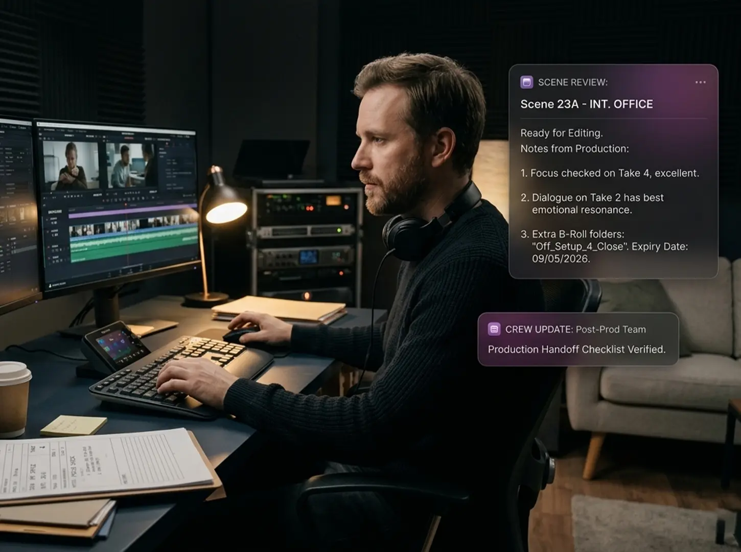Post-production delivery impact